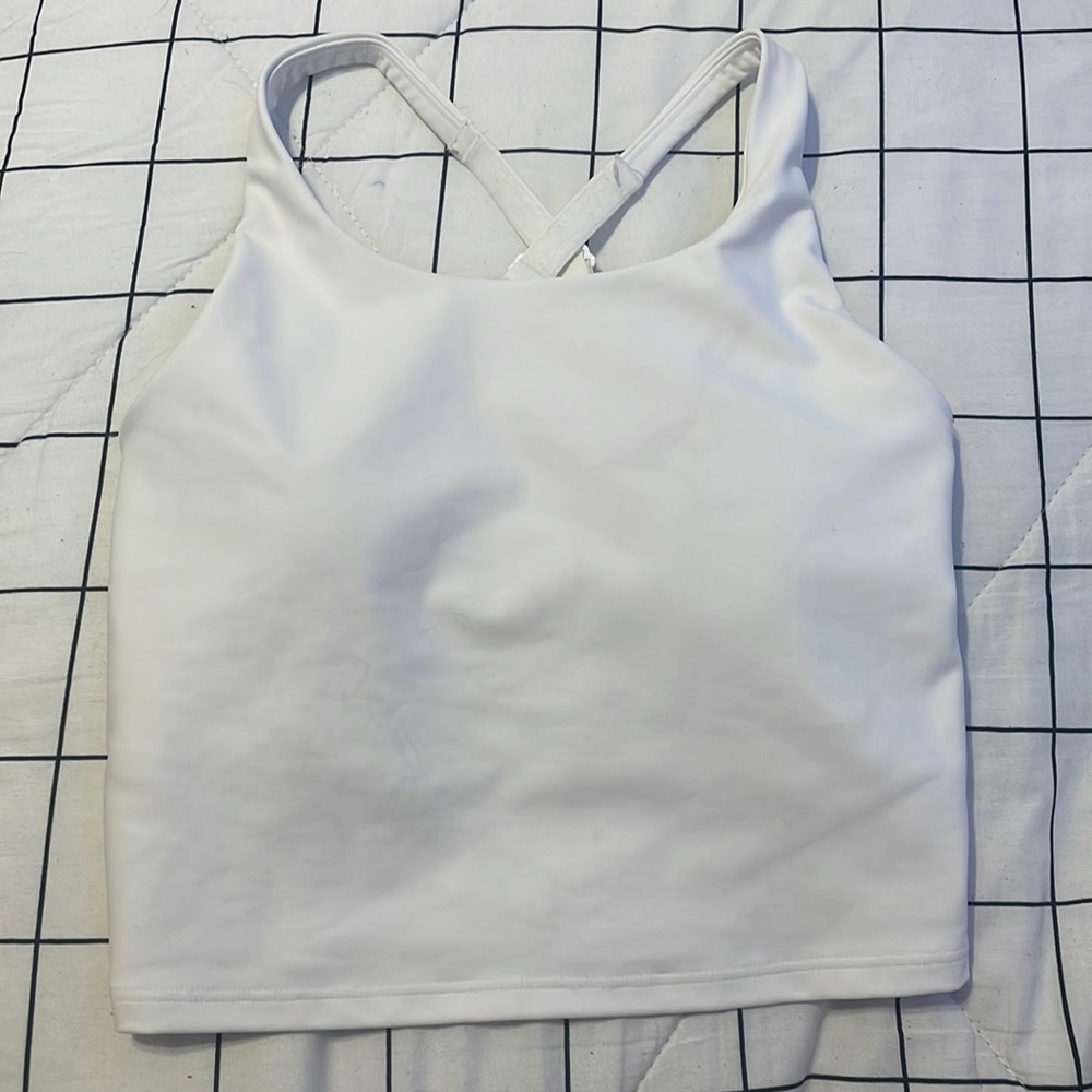 Light Support PowerSoft Adjustable Longline Sports Tank Bra for Women